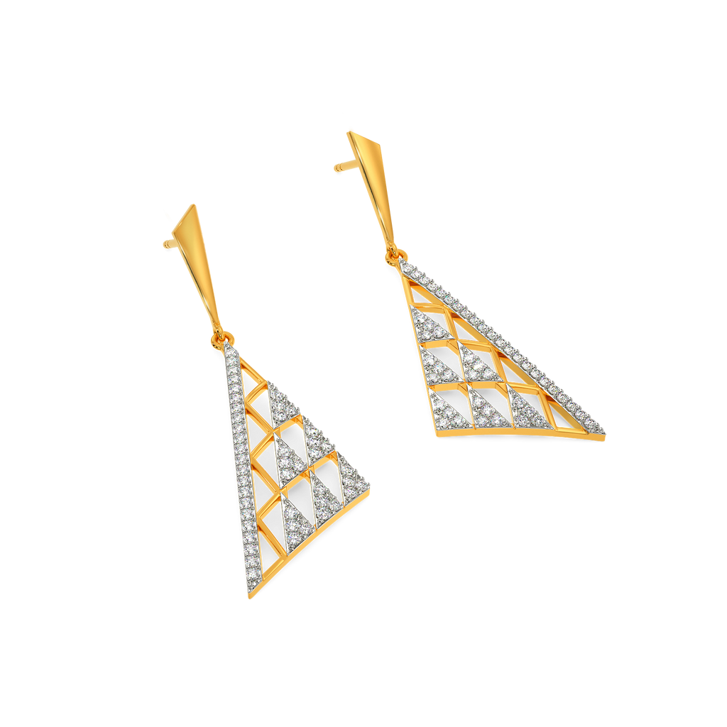 Netty  Diamond Earrings