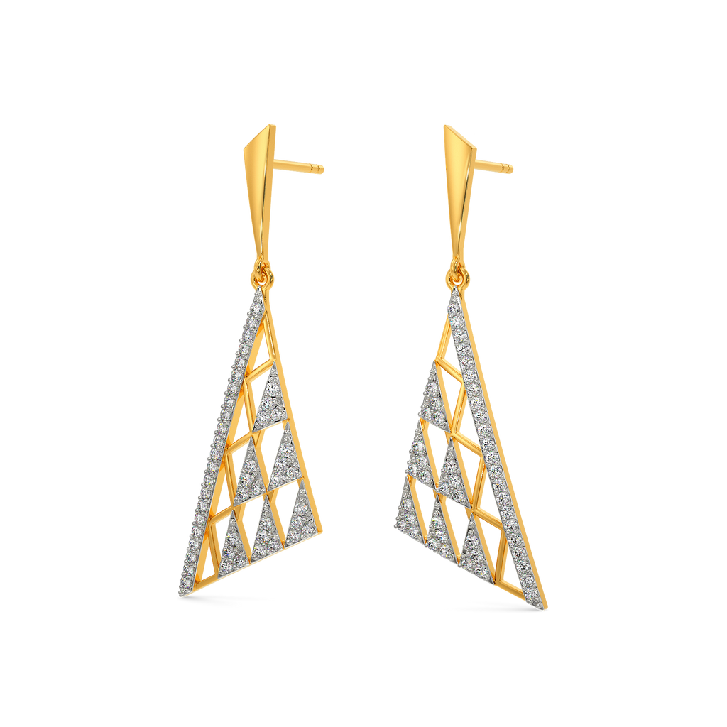 Netty  Diamond Earrings