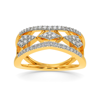 Net Effect Diamond Rings