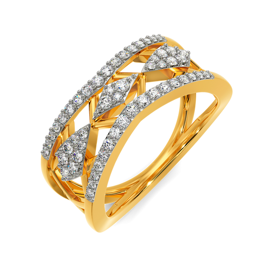 Net Effect Diamond Rings