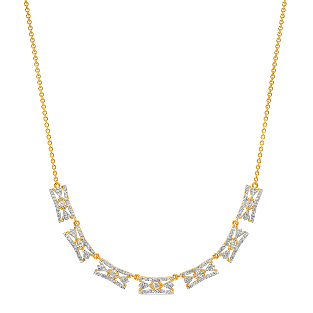 Net Effect Diamond Necklaces