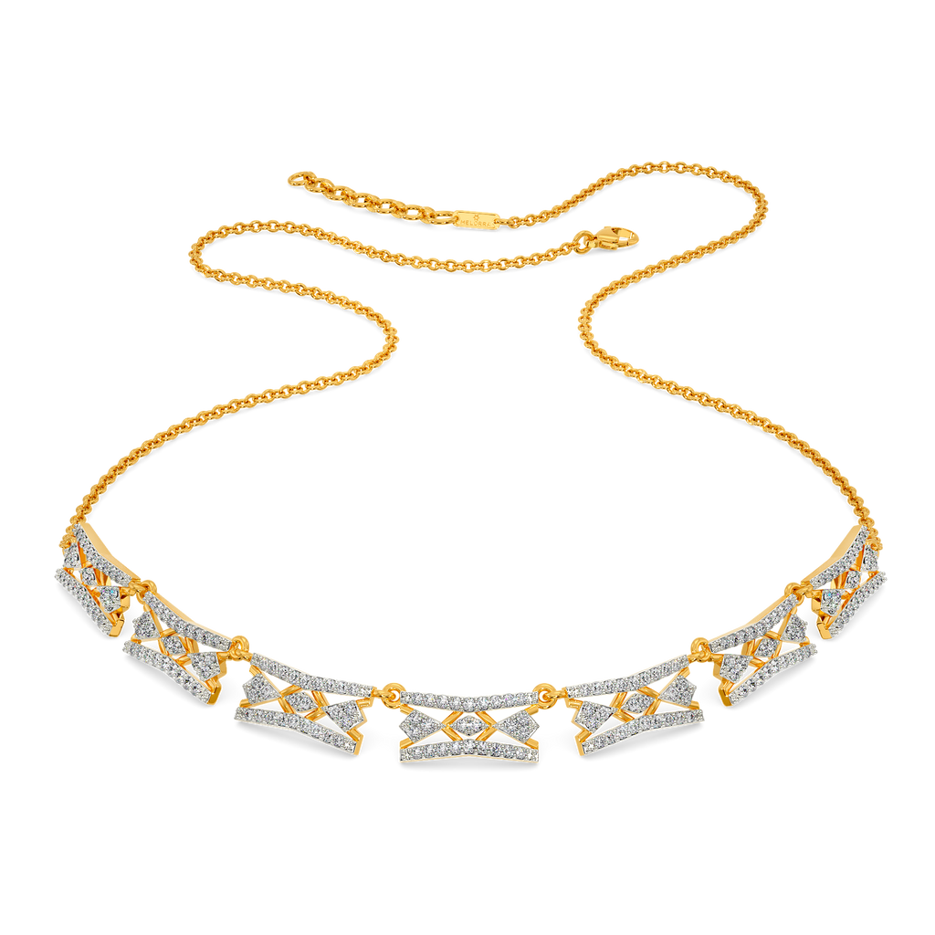 Net Effect Diamond Necklaces