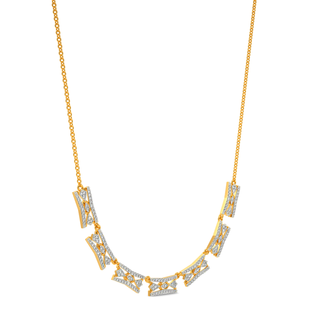 Net Effect Diamond Necklaces