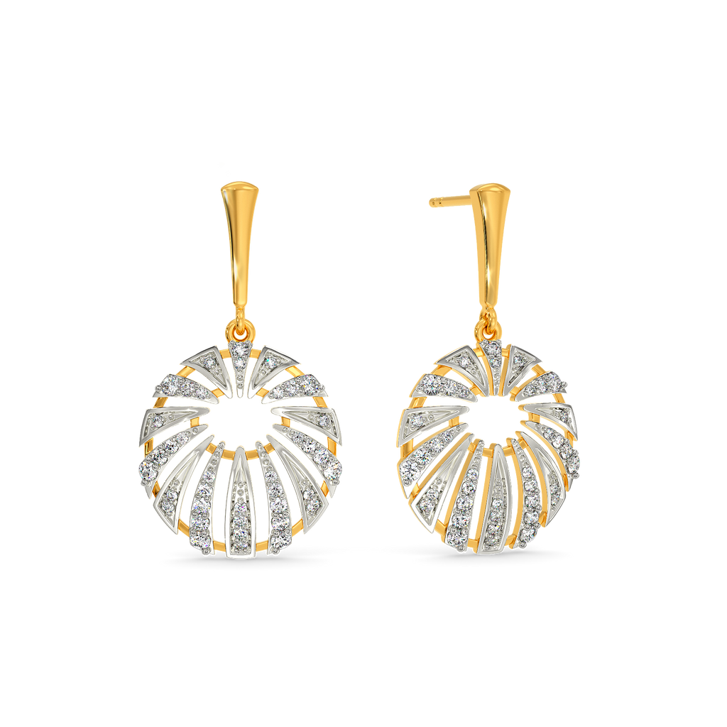 Stellar Sparkle  Diamond Earrings