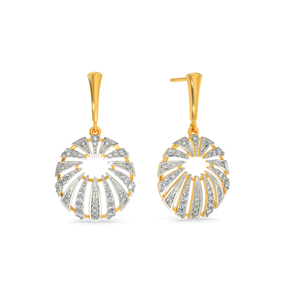 Stellar Sparkle  Diamond Earrings