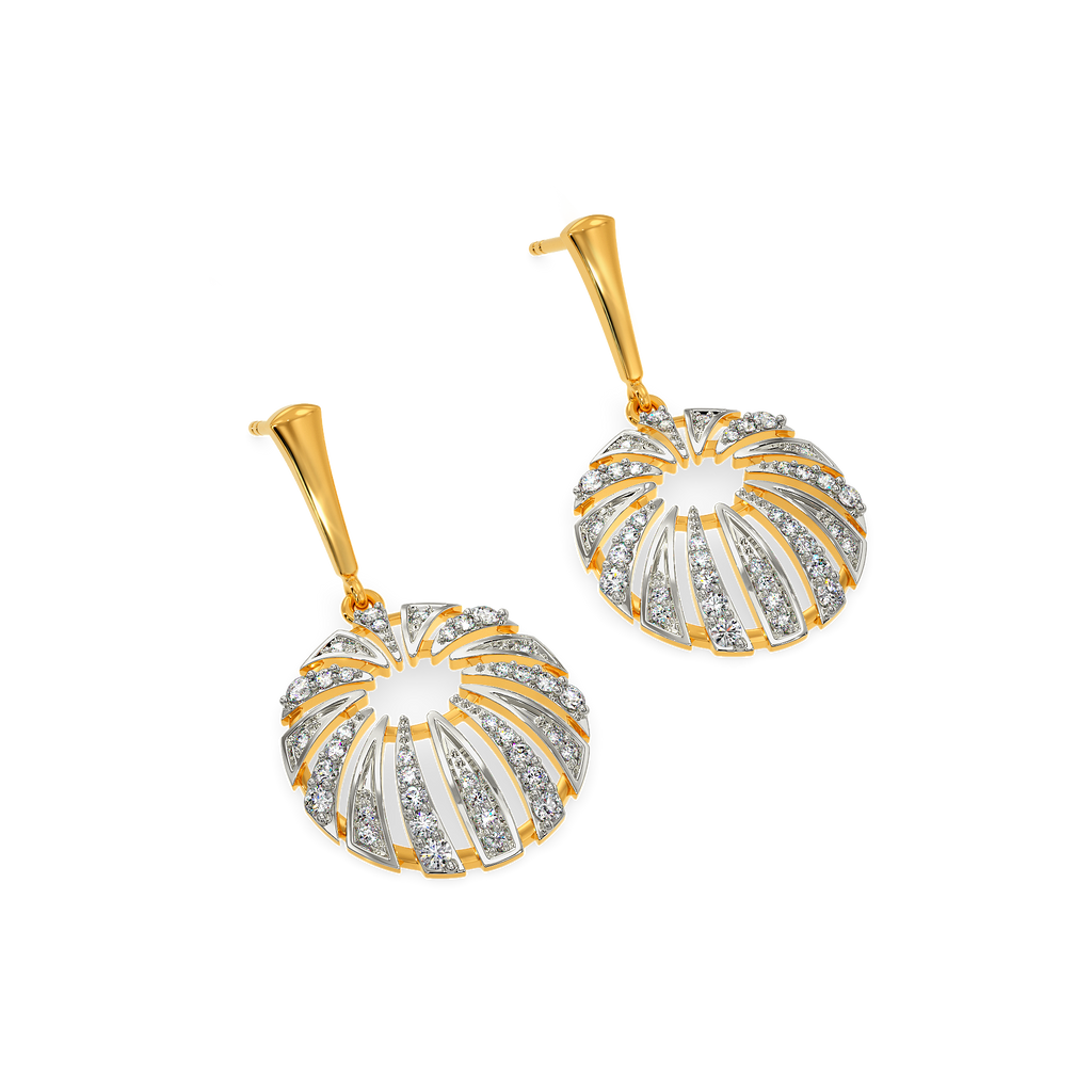 Stellar Sparkle  Diamond Earrings