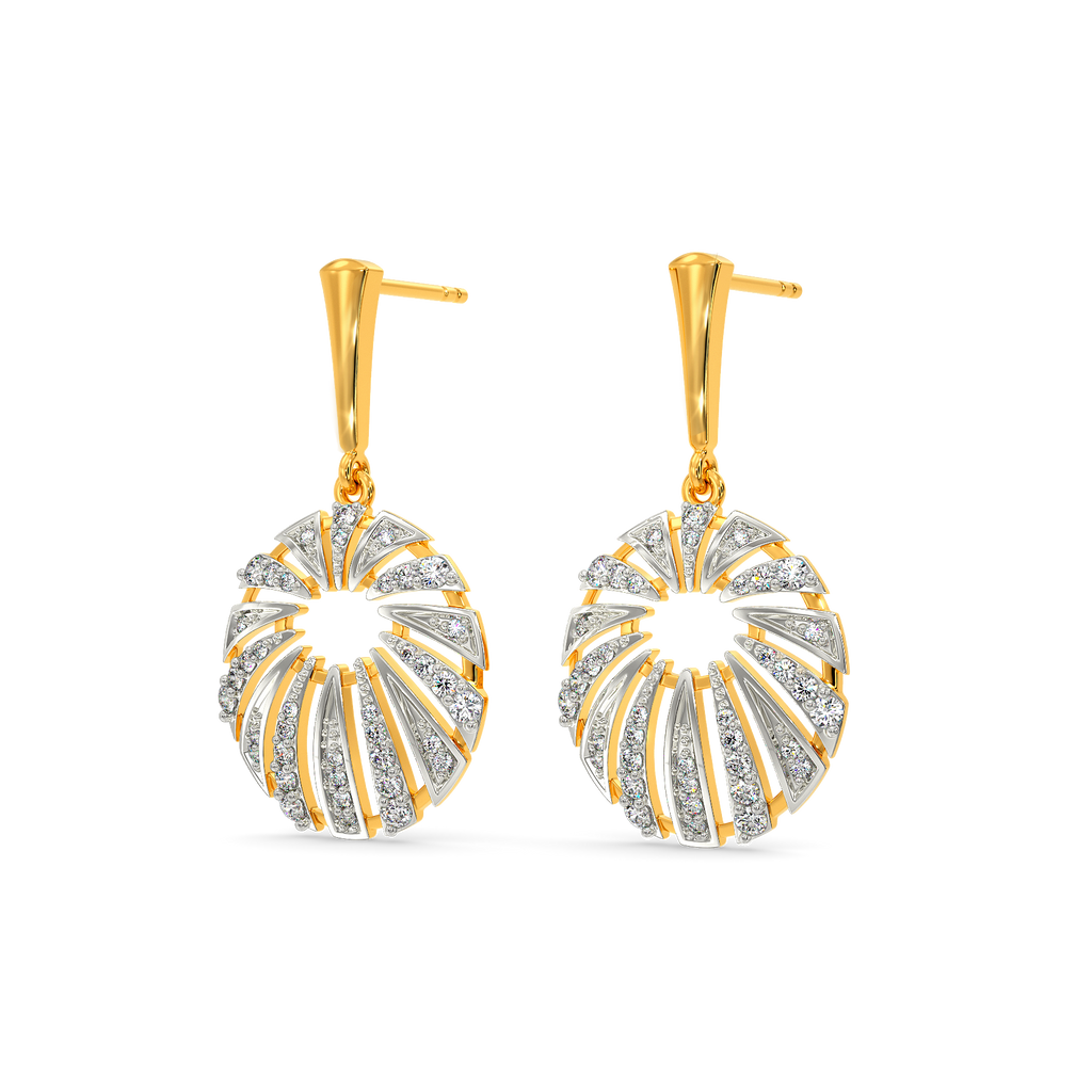 Stellar Sparkle  Diamond Earrings