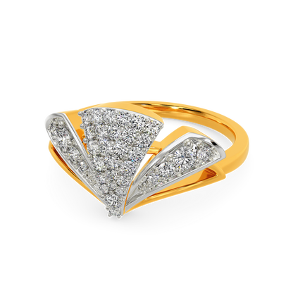 Futurism Unleashed Diamond Rings