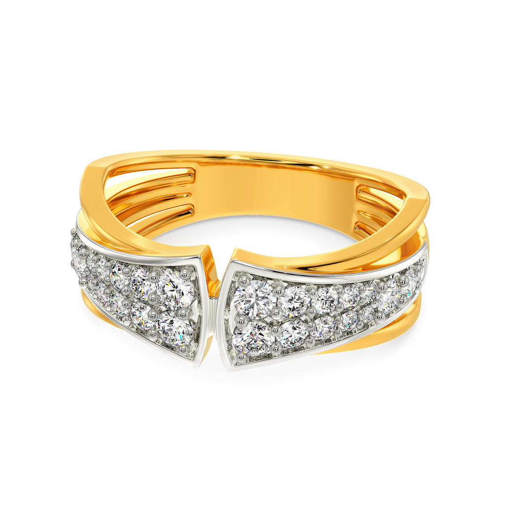 Rugged Party Diamond Rings