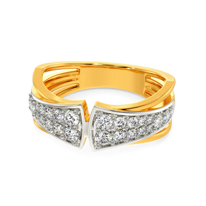 Rugged Party Diamond Rings