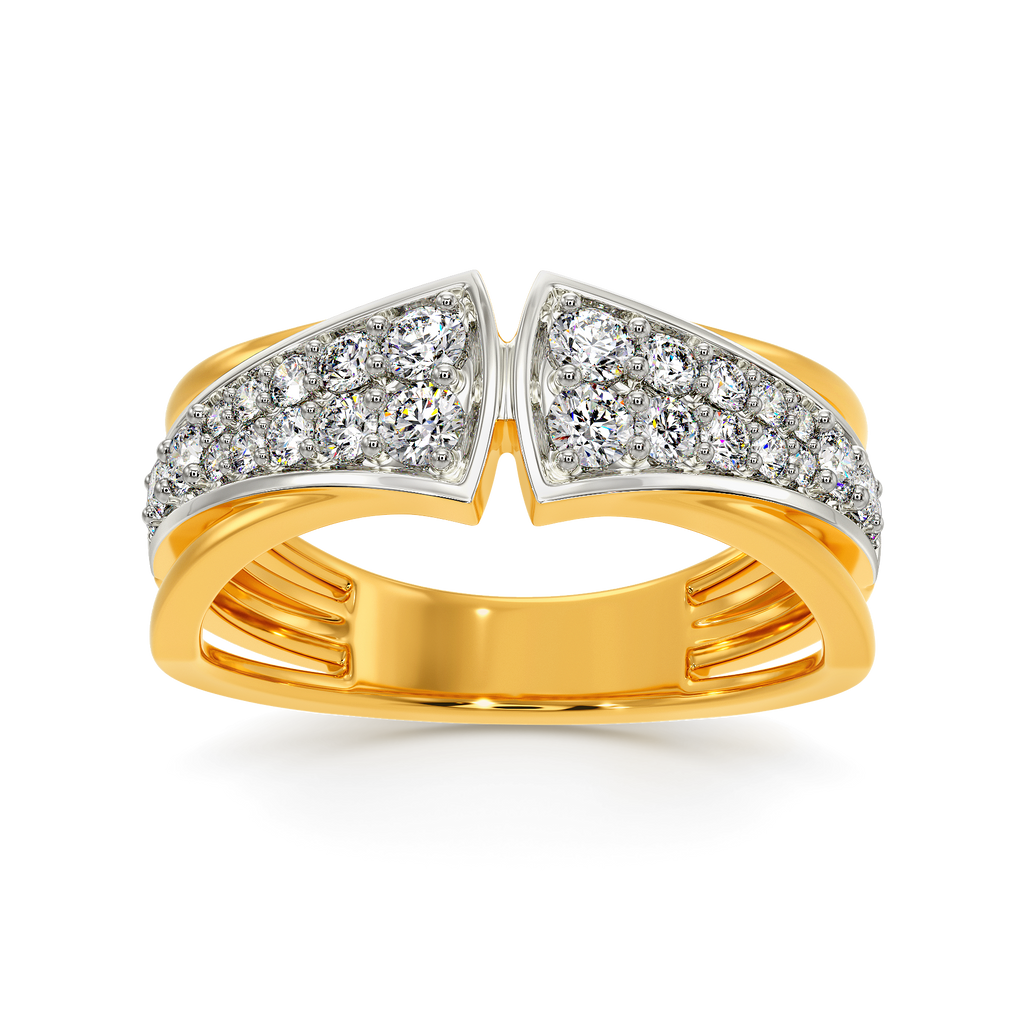 Rugged Party Diamond Rings