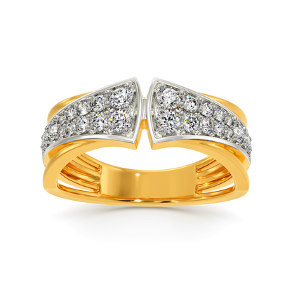 Rugged Party Diamond Rings