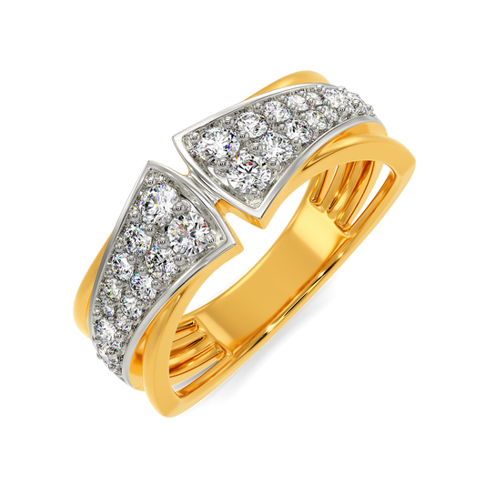 Rugged Party Diamond Rings