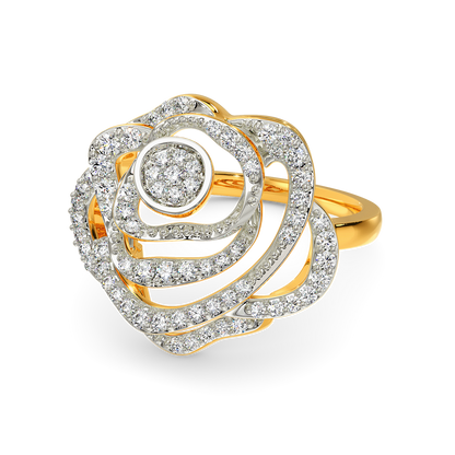 Power Petal Diamond Rings