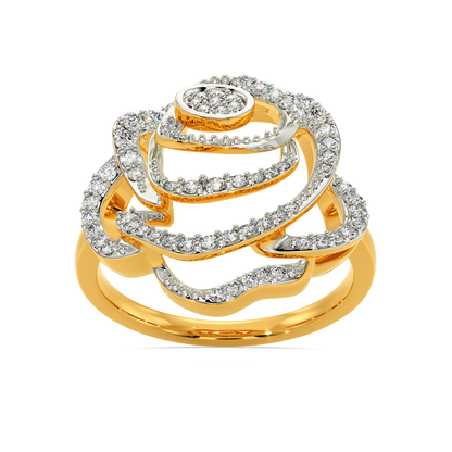 Power Petal Diamond Rings