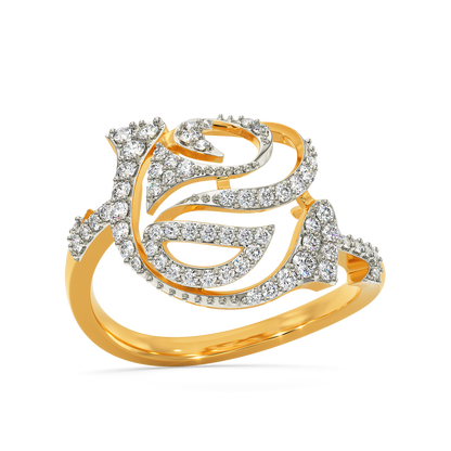 Whimsy Rosy Diamond Rings