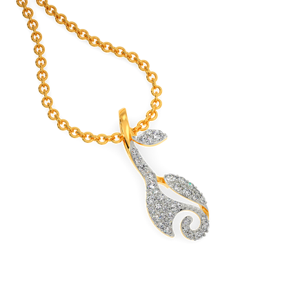 Secret of Roses Diamond Pendants