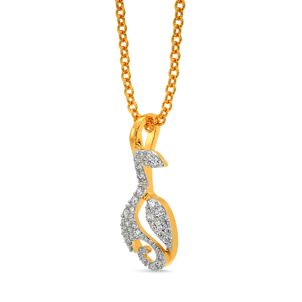 Secret of Roses Diamond Pendants