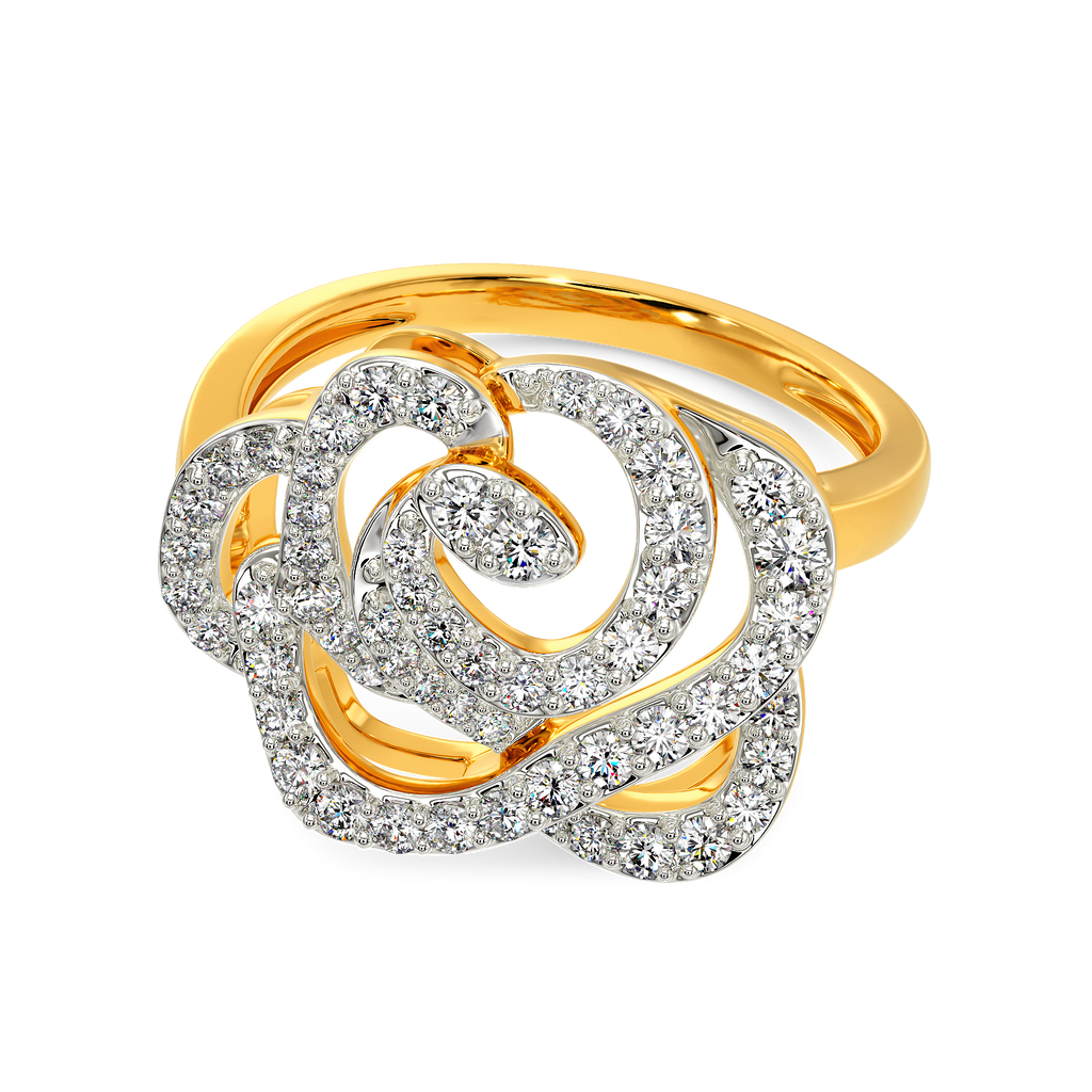 Mystique Rose Diamond Rings