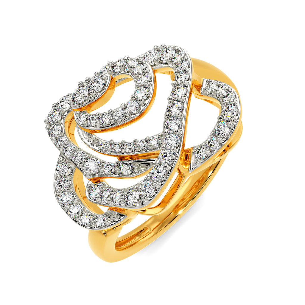 Mystique Rose Diamond Rings