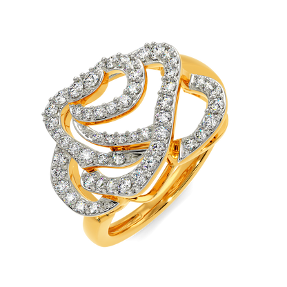 Mystique Rose Diamond Rings