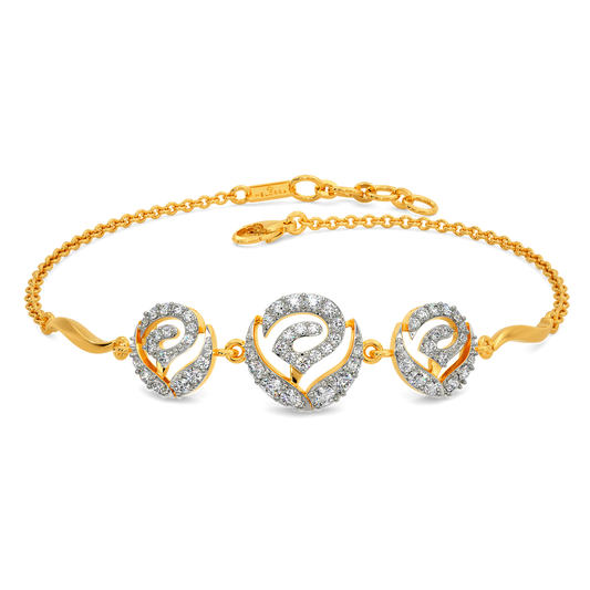 Scarlet Bloom Diamond Bracelets