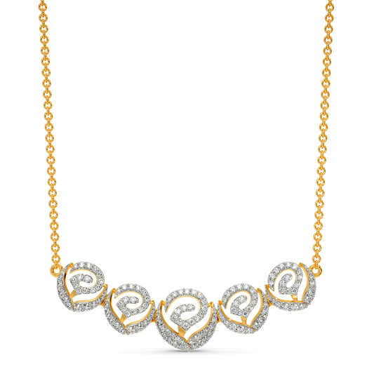 Scarlet Bloom Diamond Necklaces