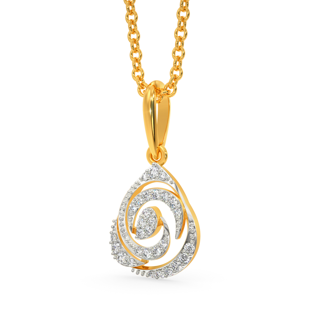 Rosemantic Diamond Pendants