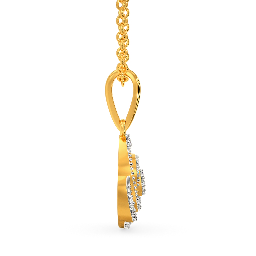 Rosemantic Diamond Pendants