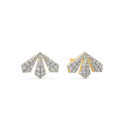 Party Sculptures Diamond Earrings
