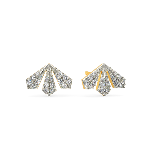Party Sculptures Diamond Earrings