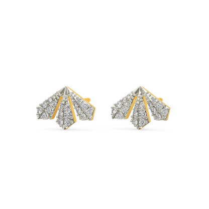Party Sculptures Diamond Earrings