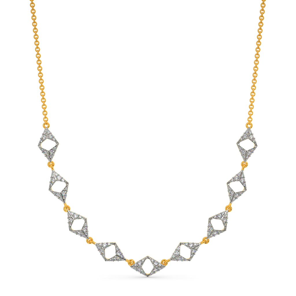 In Party Land Diamond Necklaces