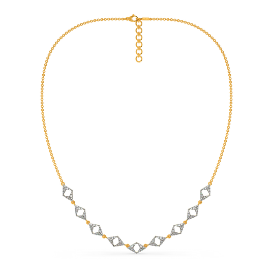 In Party Land Diamond Necklaces
