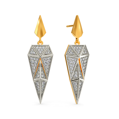 Voluminous Diamond Earrings