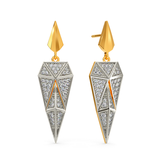 Voluminous Diamond Earrings