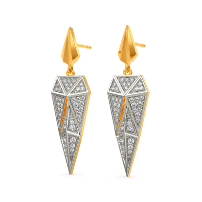 Voluminous Diamond Earrings