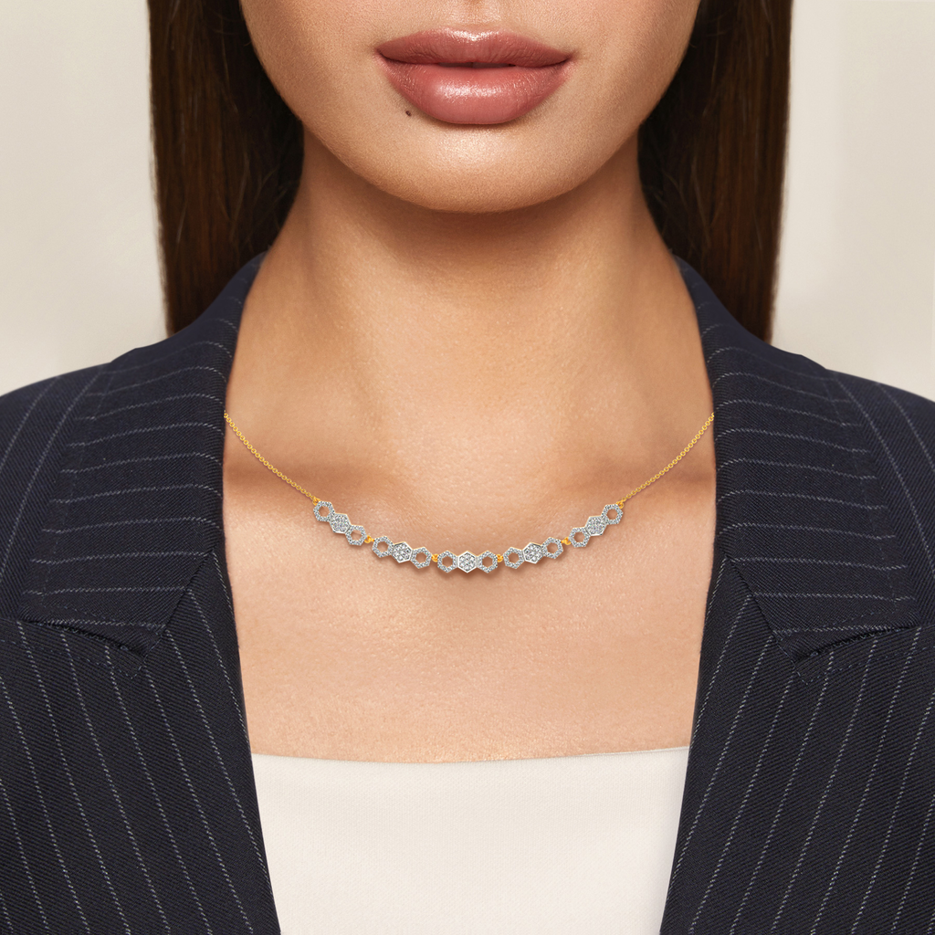 Regal Charm Diamond Necklaces