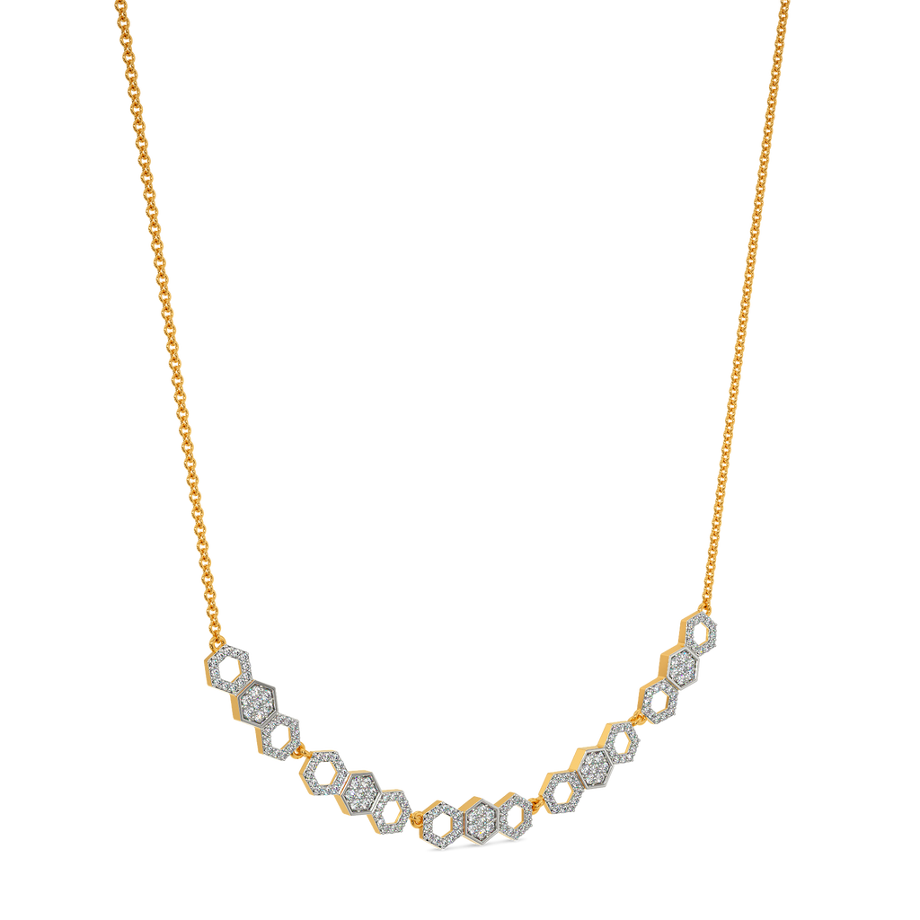 Regal Charm Diamond Necklaces