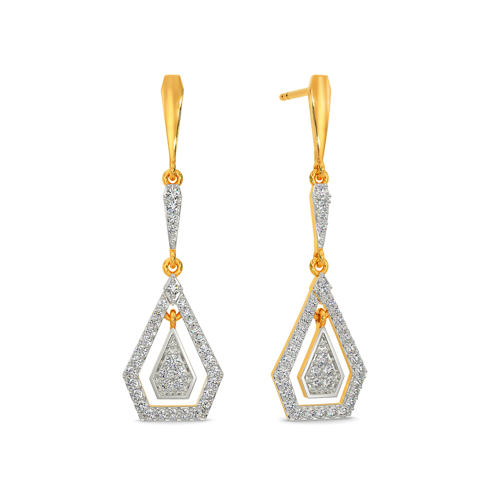 Regal Royal Diamond Earrings
