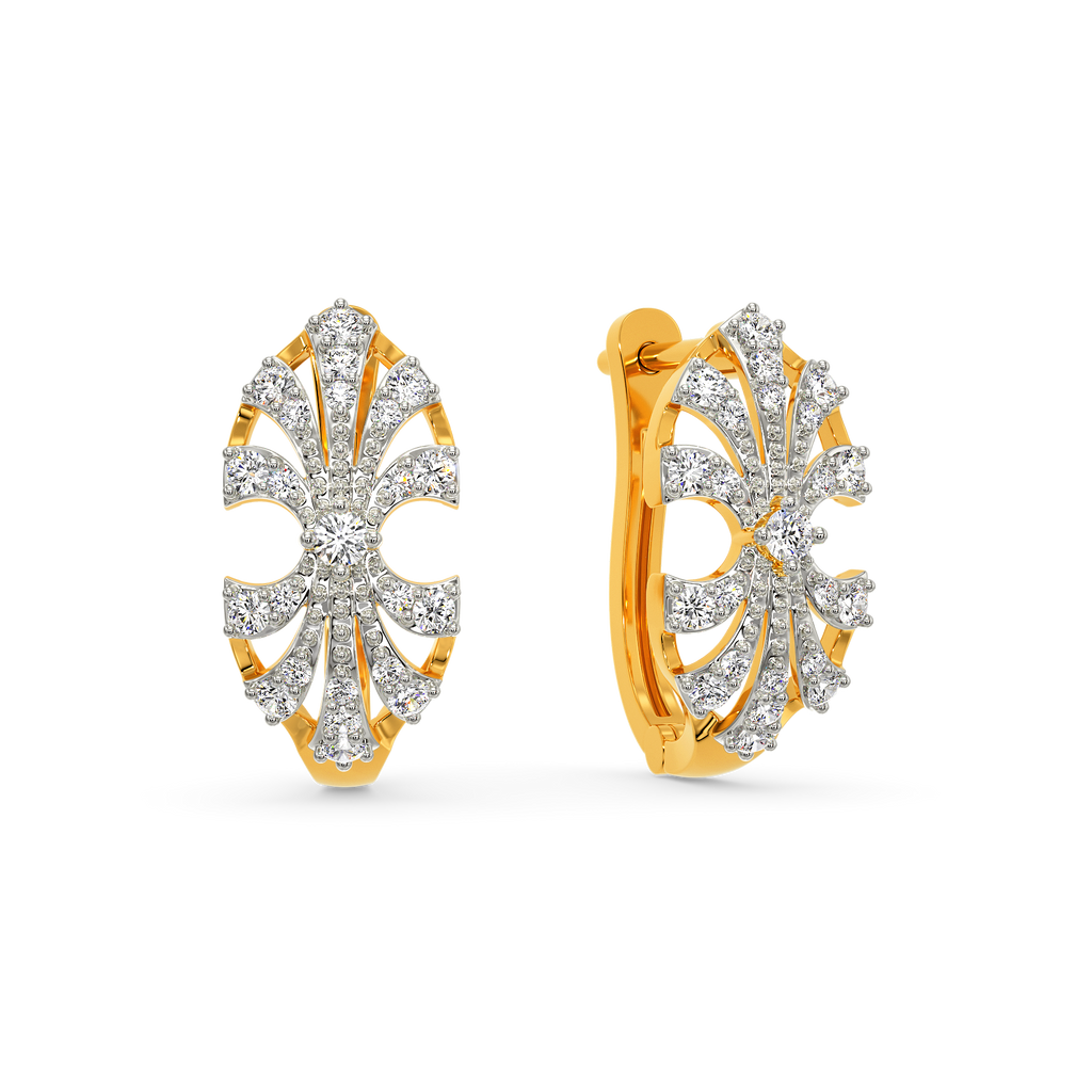 Touch of Royalty Diamond Earrings