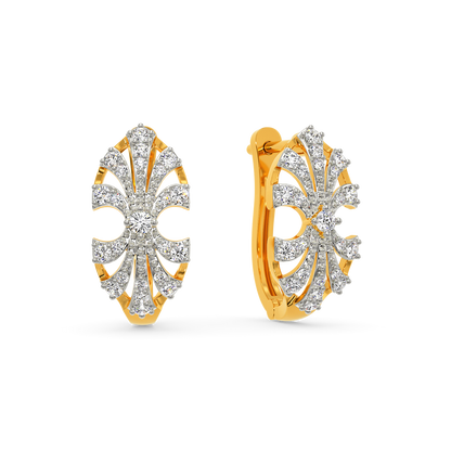 Touch of Royalty Diamond Earrings
