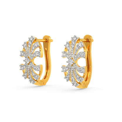 Touch of Royalty Diamond Earrings