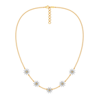 Blooming Florals Diamond Necklaces