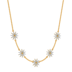 Blooming Florals Diamond Necklaces