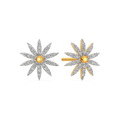 Blooming Florals Diamond Earrings