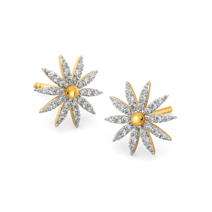 Blooming Florals Diamond Earrings