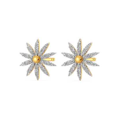 Blooming Florals Diamond Earrings