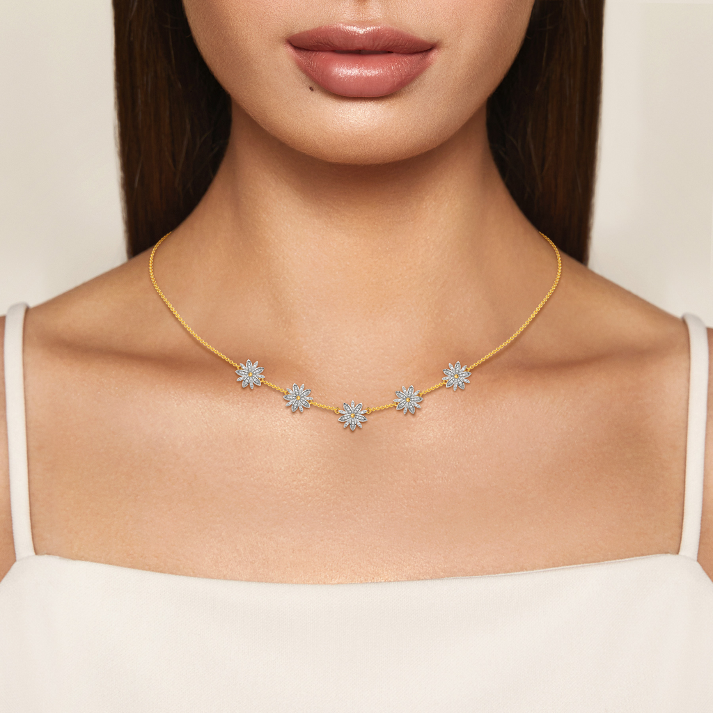 Bloom Dale Diamond Necklaces