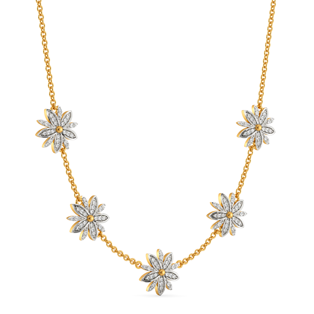Bloom Dale Diamond Necklaces